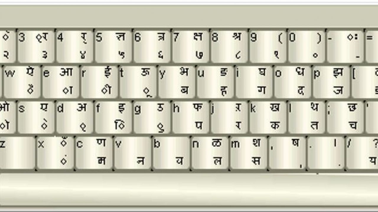 Mangal Font Chart