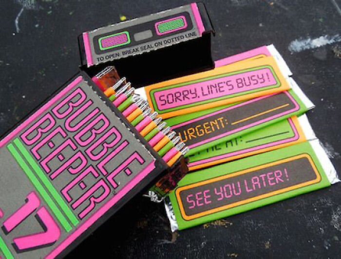 Bubble Beeper Gum