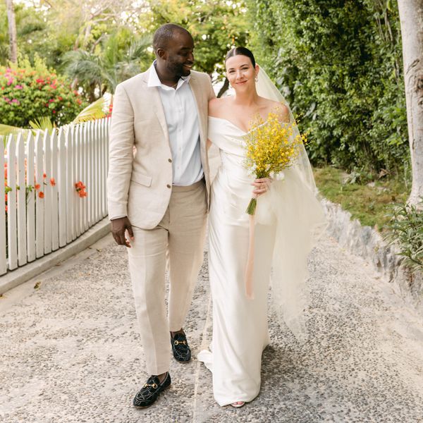 Portrait of Wedding Couple