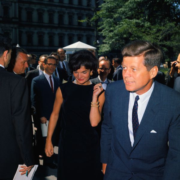 jackie kennedy and john f kennedy in washington dc