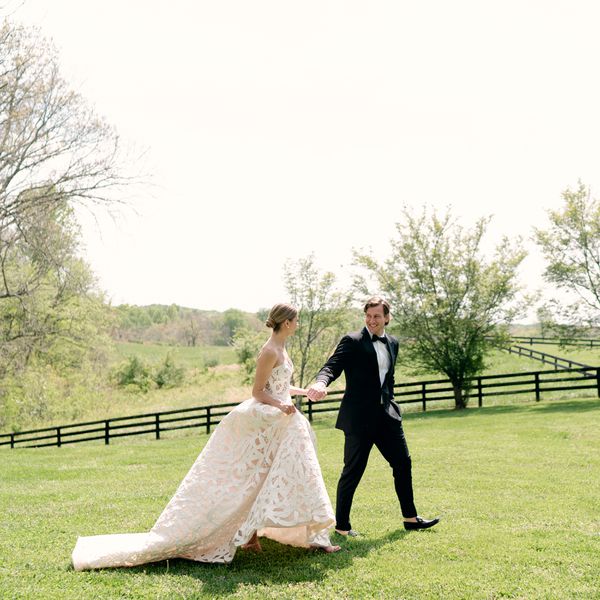 Portrait of Wedding Couple 