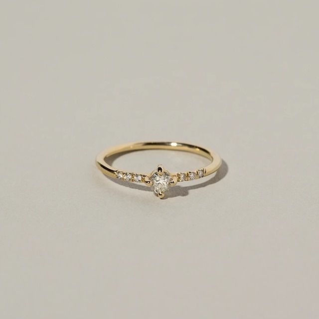 Mociun Mini Compass Rose Ring