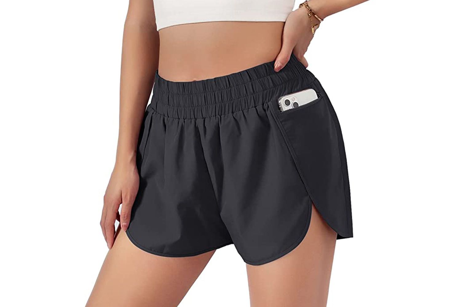 Blooming Jelly Women's Quick-Dry Running Shorts