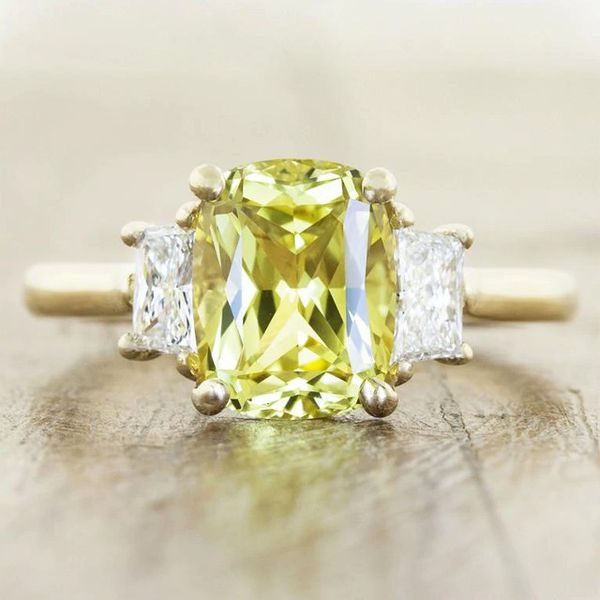 yellow sapphire ring