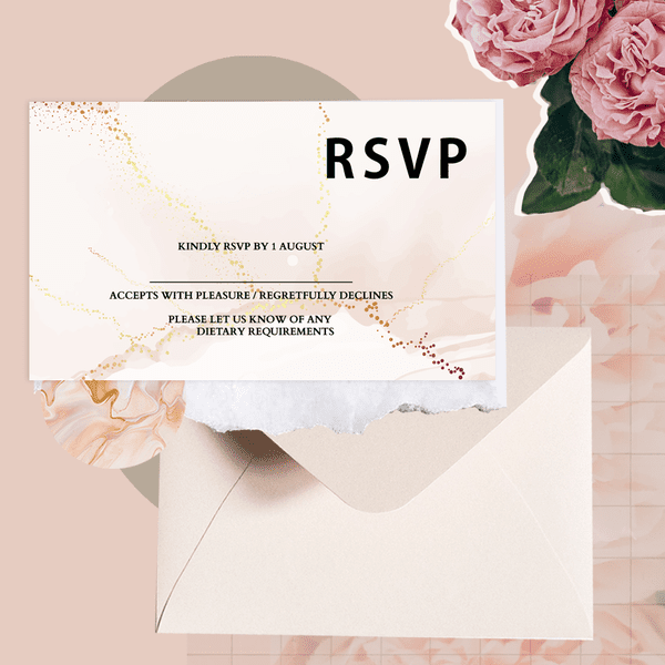 RSVP card