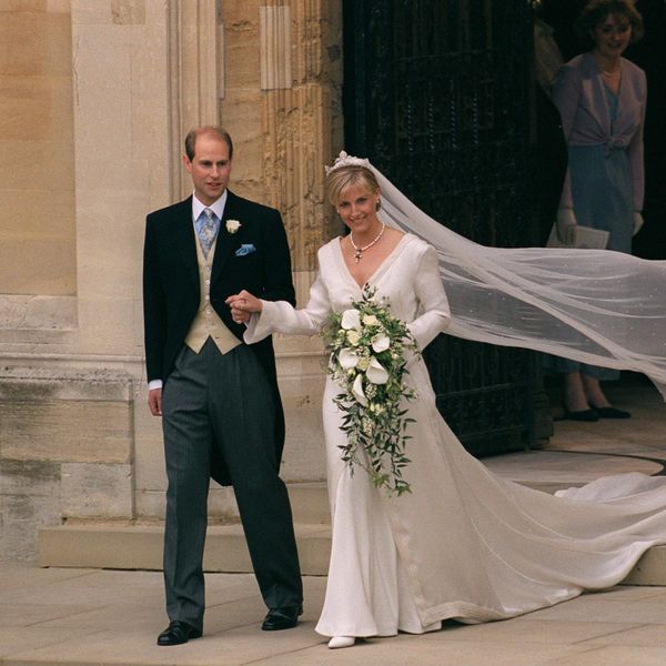 Sophie and Prince Edward on their wedding day