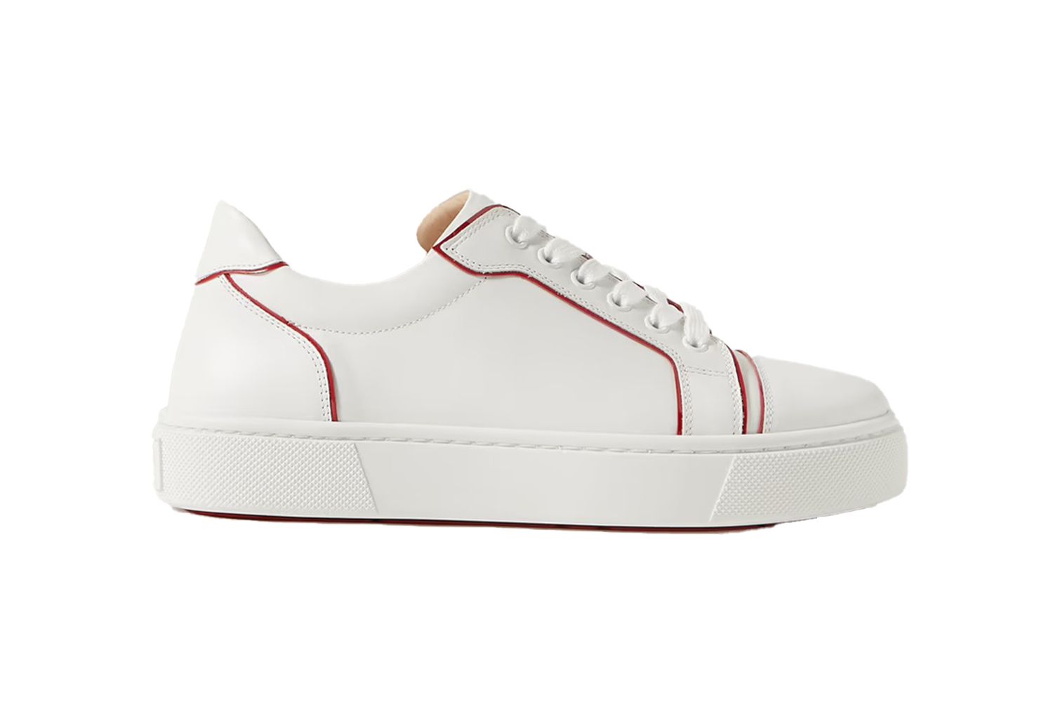 Christian Louboutin Vieirissima Two-tone Leather Sneakers