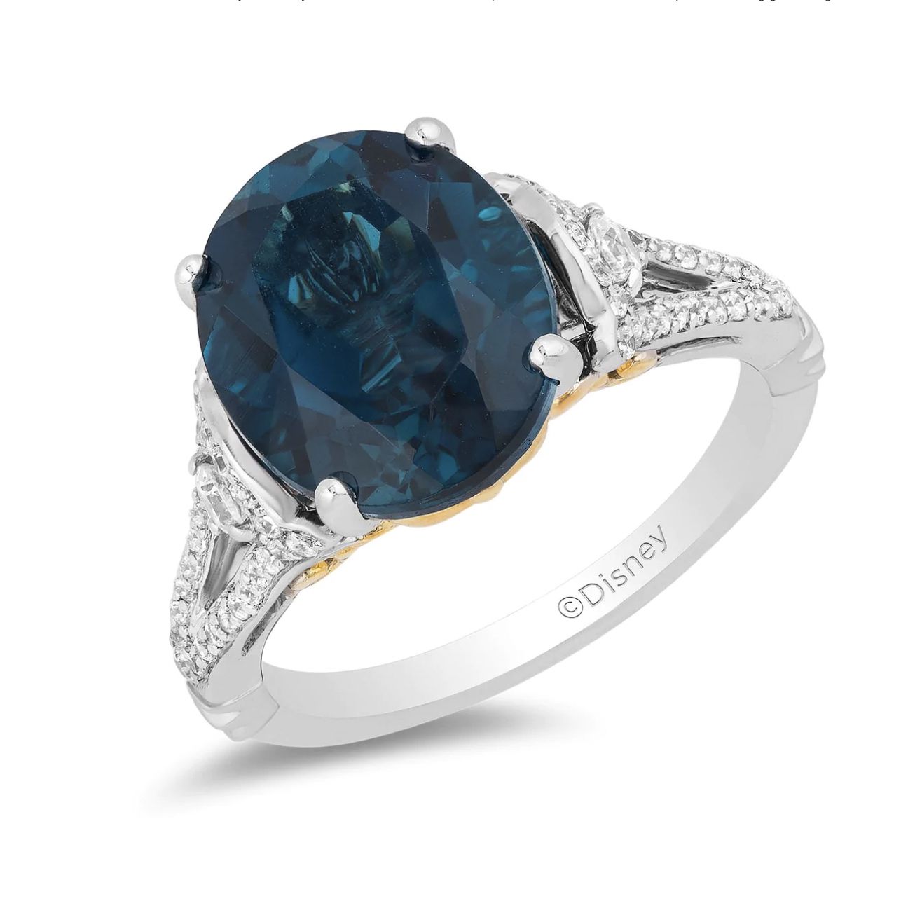 cinderella disney inspired engagement ring