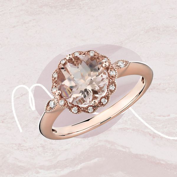 morganite engagement ring