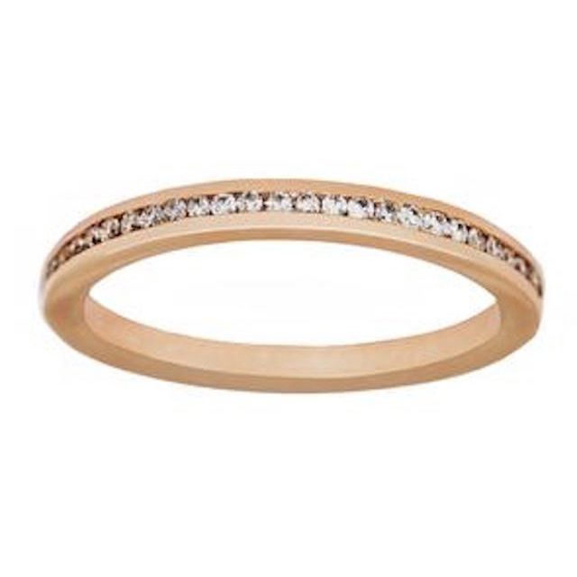 rose gold wedding band