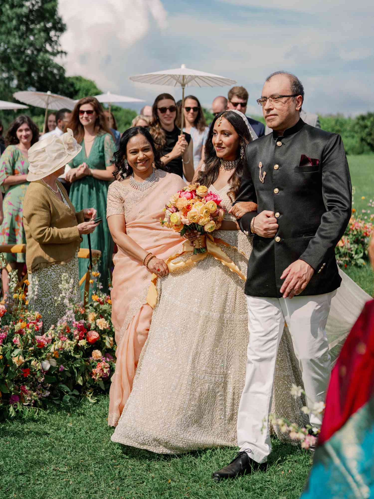 Bride and Parents of Bride