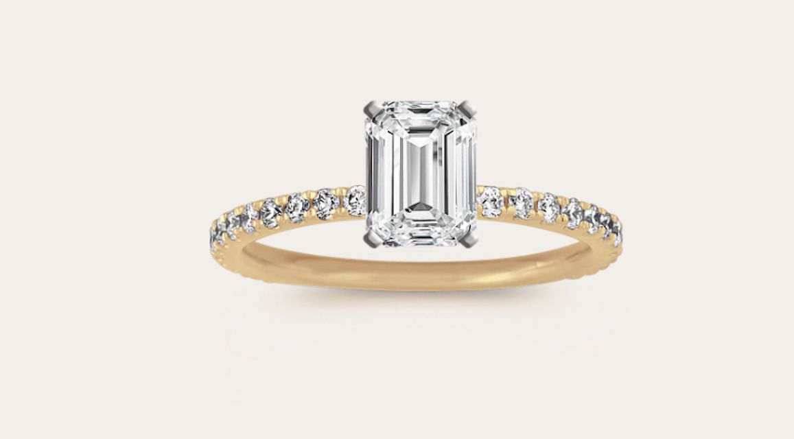 Darcy Pave Engagement Ring