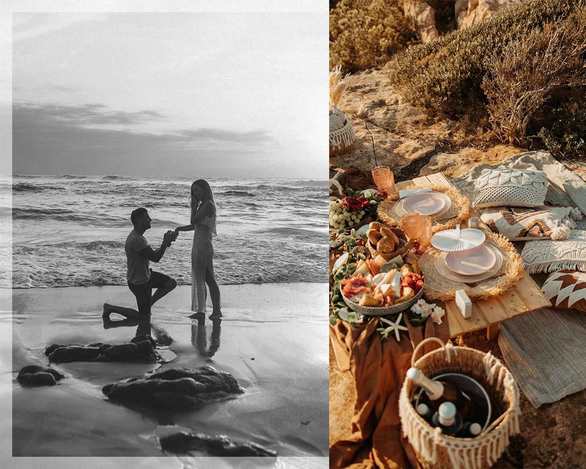 Beach Marriage Proposal