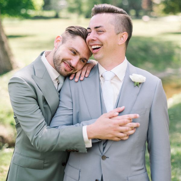 Portrait of Wedding Couple