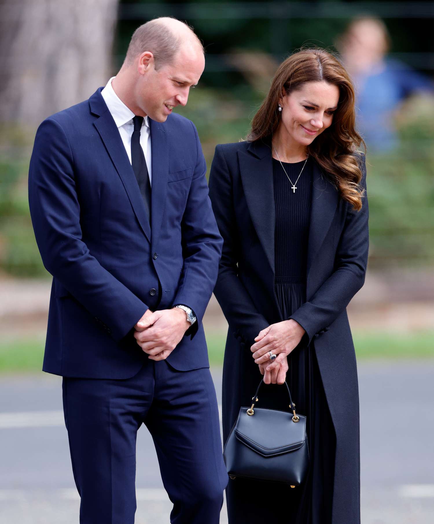 Prince William and Kate Middleton Touring the Late Queen Elizabeth II's Memorial in Sandringham