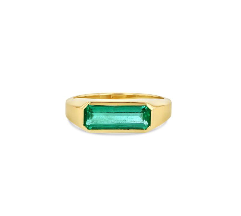 Grace Lee Emerald Signet Ring