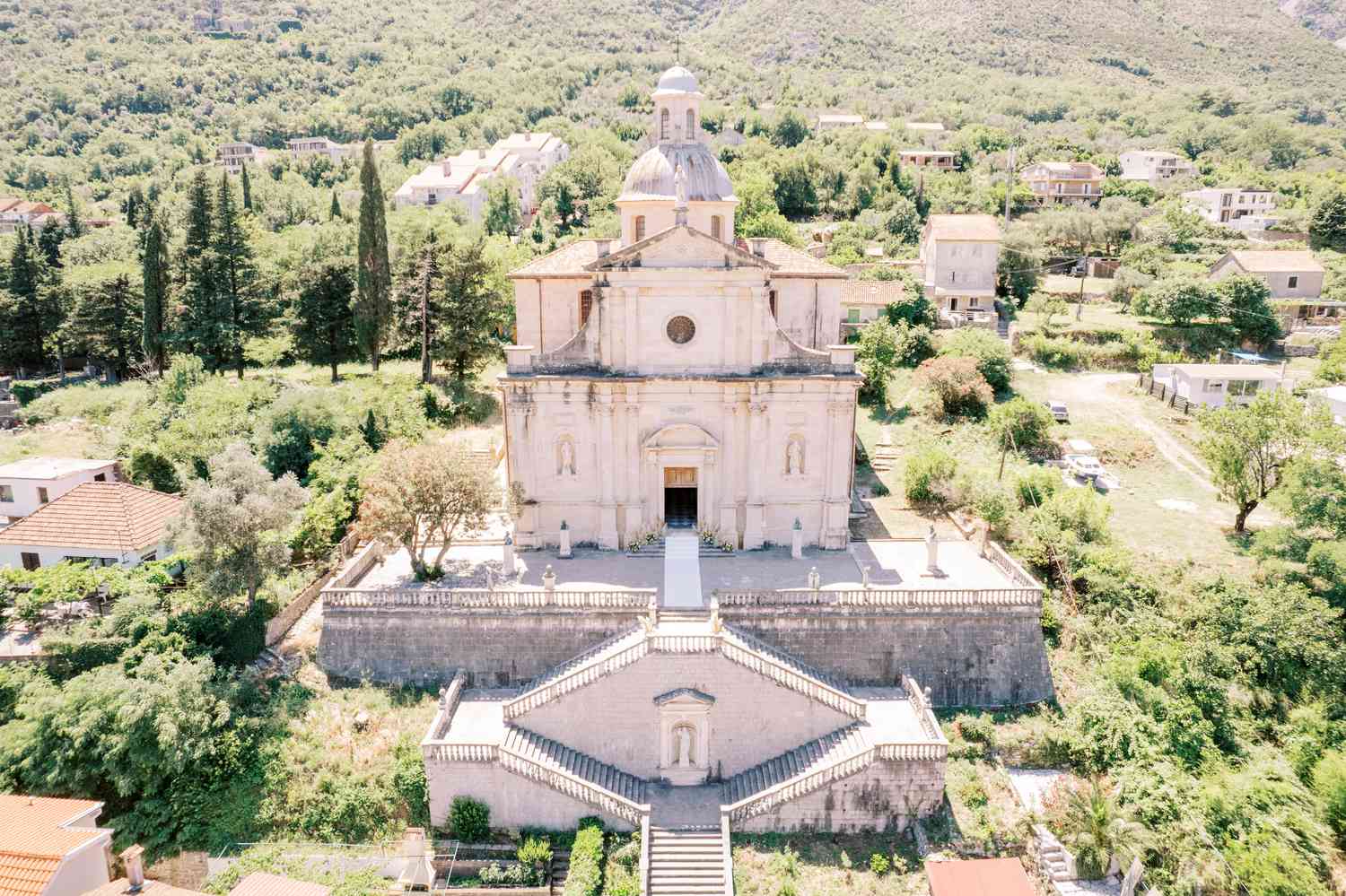 ancient church in Montenegro