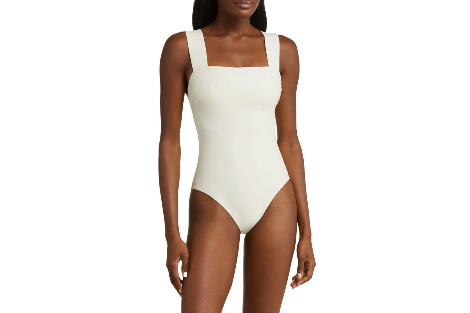 Bondi Born Gwen Square Neck One-Piece Swimsuit