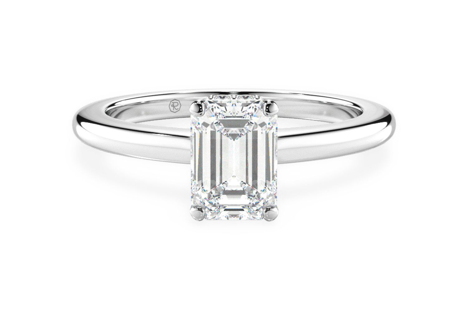 Ritani Solitaire Diamond Gallery Engagement Ring