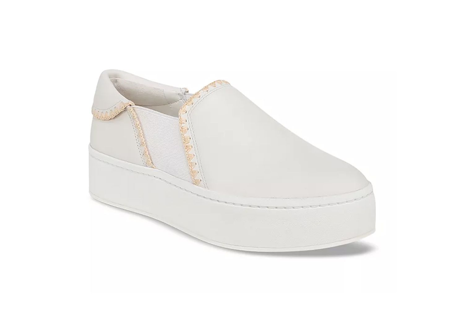 Vince Women's Warren Raffia Slip On Sneakers