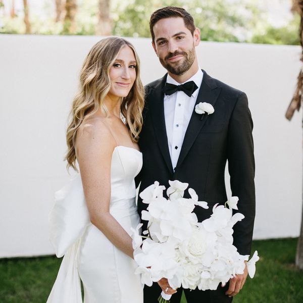 Portrait of Wedding Couple