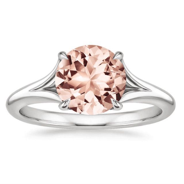 Brilliant Earth Morganite Reverie Solitaire Ring