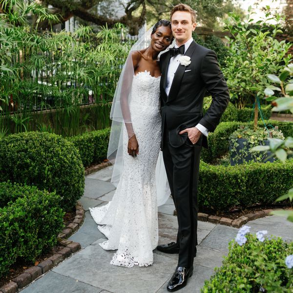 Portrait of Wedding Couple