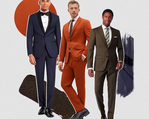 Fall Fashion Trends for Grooms collage