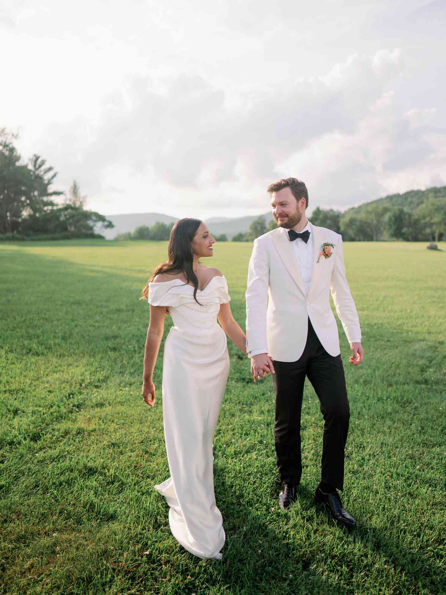 Portrait of Wedding Couple 