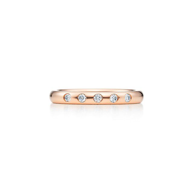 rose gold wedding band