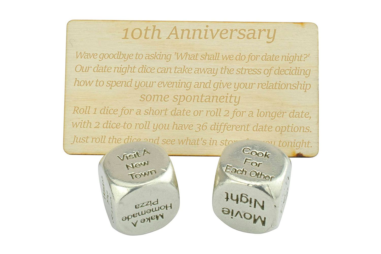 Anniversary Gifts Date Night Decider Dice