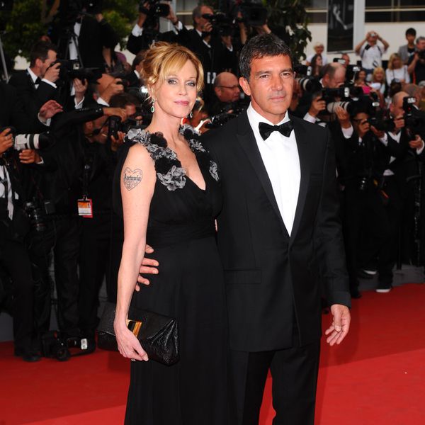 Melanie Griffith and Antonio Banderas Pose on the Red Carper Together