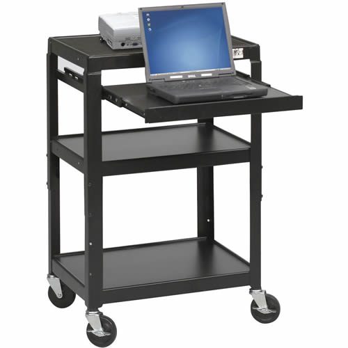 Adjustable Laptop Utility Cart | US Markerboard