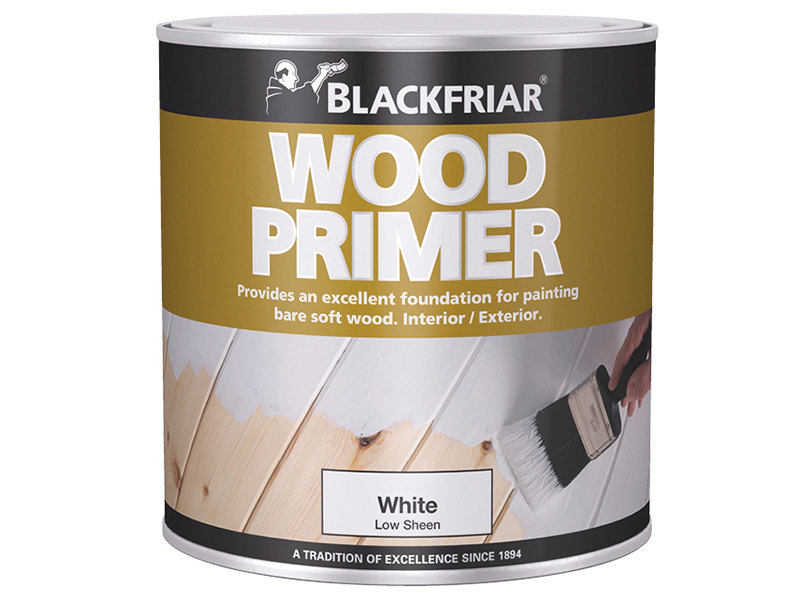 Wood Primer White 1 litre