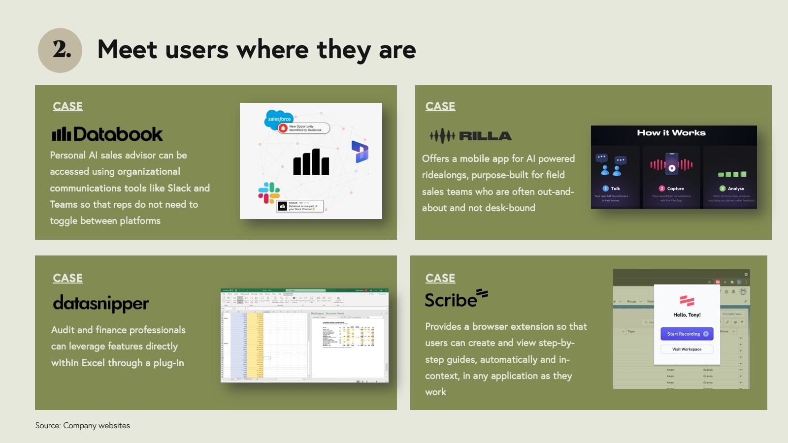 Strategy 2 - Meet Users Where They Are 