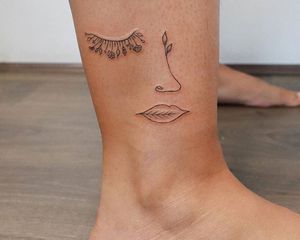 ankle tattoo