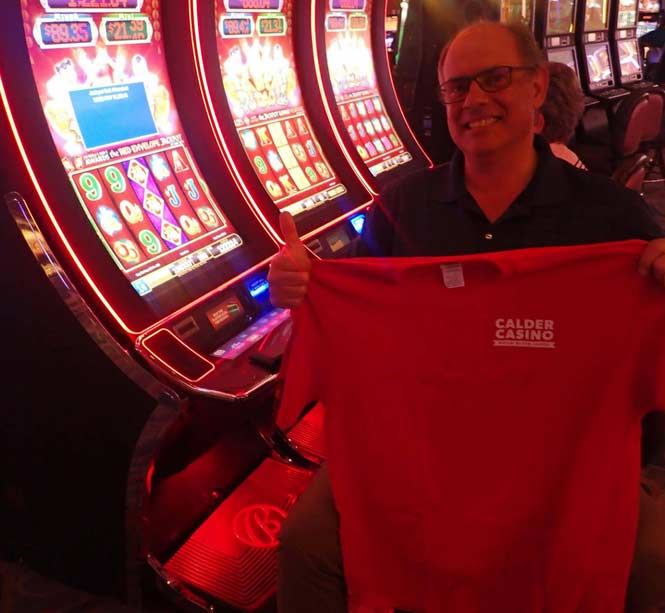 Jackpot Winner Victor A. Rocher smiling