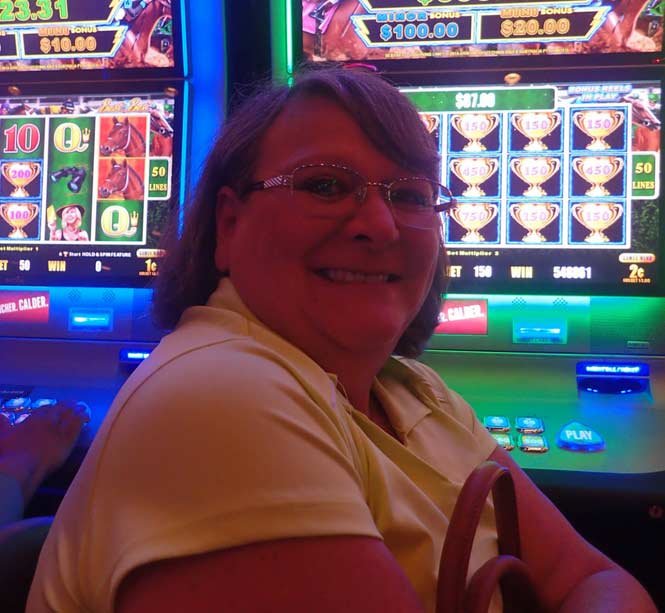 Jackpot Winner Bonnie S. Pineiro smiling