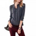 Women's Casual Button Down Shirt Fashion Casual Long Sleeve Casual