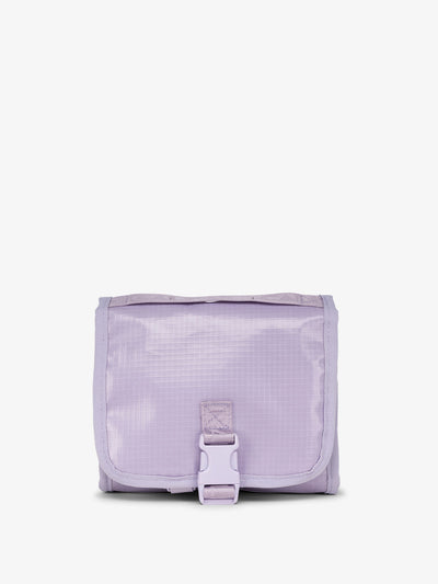 CALPAK Terra Hanging Toiletry Bag in amethyst; THY2201-AMETHYST view 1