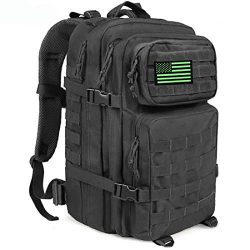 MEWAY Military Tactical Backpack Large Assault Pack 3 Day Army Rucksacks Outdoor Hunting Backpac ...