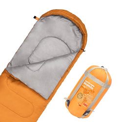 JBM Sleeping Bag with Compact Bag in 4 Seasons Multi Colors Blue Green Insulated Waterproof and  ...