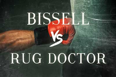 Bissell vs Rug Doctor Side