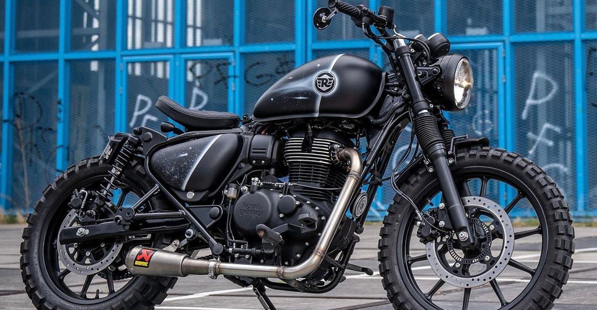 Royal Enfield Meteor 350 Modified Into A Single Seat Bobber | vlr.eng.br