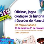 MUSEU CIÊNCIA E VIDA, EM DUQUE DE CAXIAS, OFERECE PROGRAMAÇÃO GRATUITA PARA AS FÉRIAS DE JANEIRO