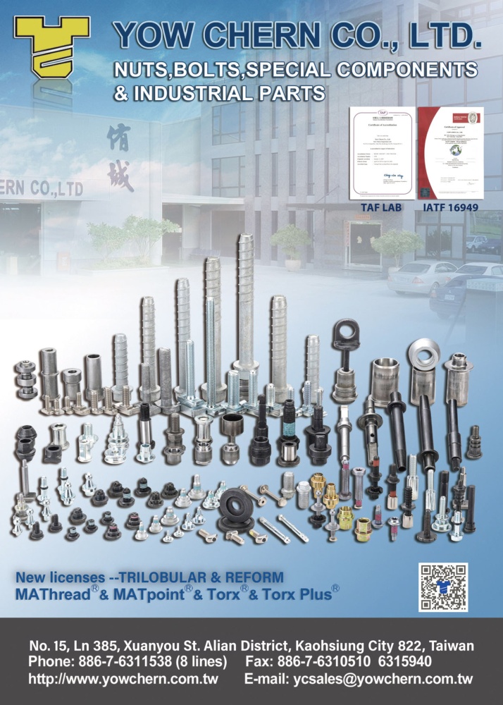 Taiwan Industrial Suppliers YOW CHERN CO., LTD.