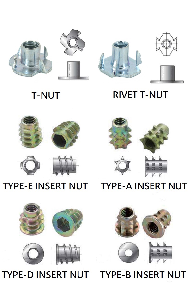 Furniture Insert Nuts