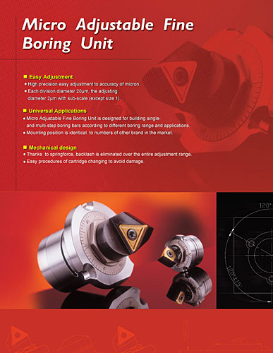 Micro Adjustable Fine Boring Unit