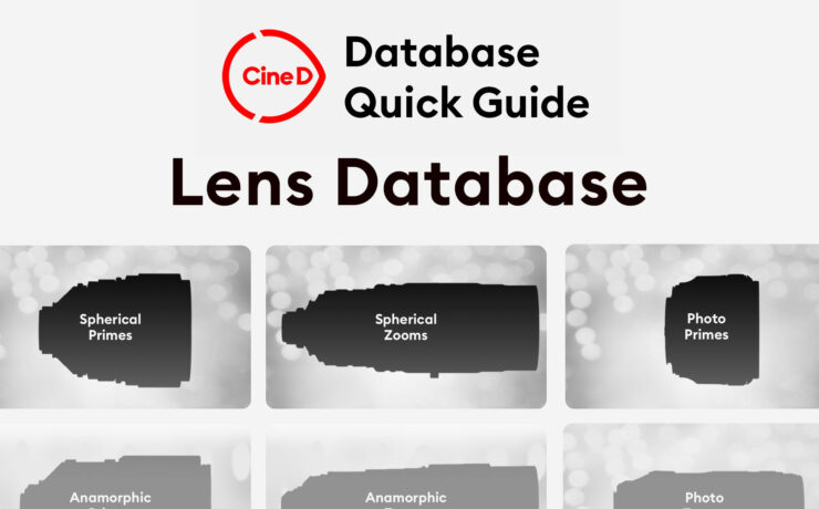 CineD Lens Database - Quick Guide Video