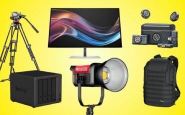 B&H Cyber Monday Deals - Hollyland LARK M2 Wireless Microphone, Synology NAS Enclosure, Manfrotto Tripod System, HP 27'' 4K HDR Monitor, and More